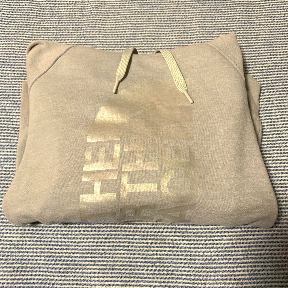 North Face grey sweatshirt
